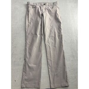 GREYSON Golf Pants Men's 34x32 Flat Front Stretch Performance Casual Gray